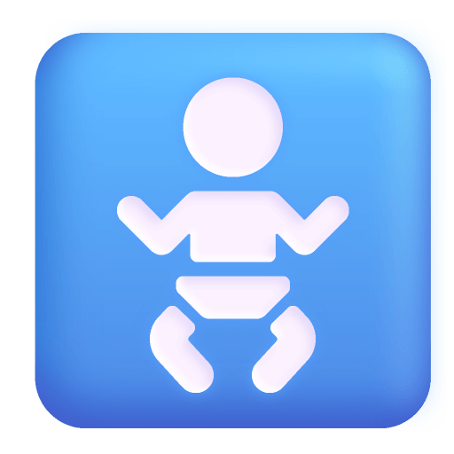 Baby-Symbol-3d icon