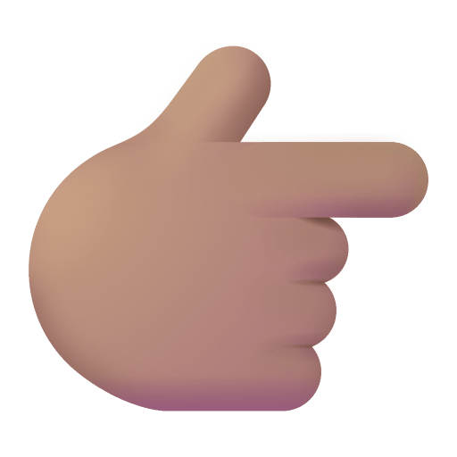 Backhand-Index-Pointing-Right-3d-Medium icon