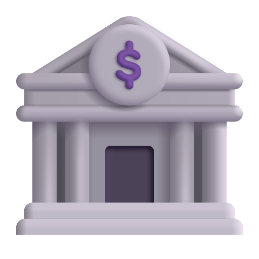 Bank-3d icon