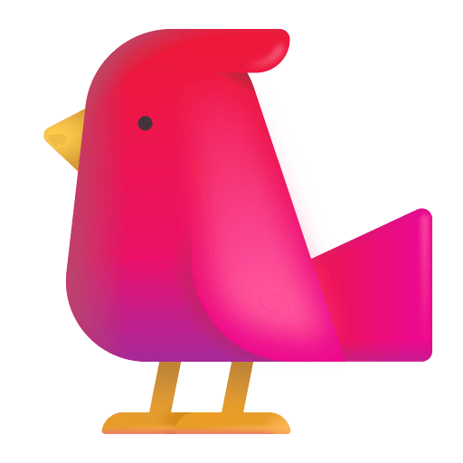 Bird-3d icon