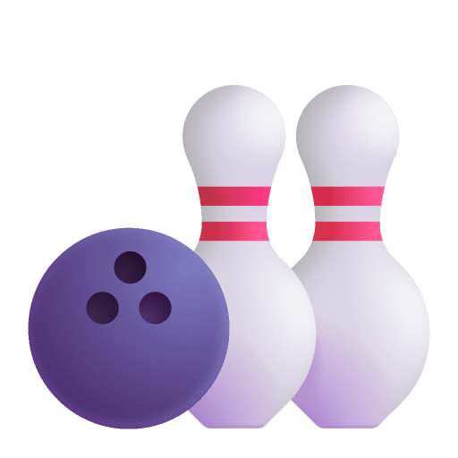 Bowling 3d icon