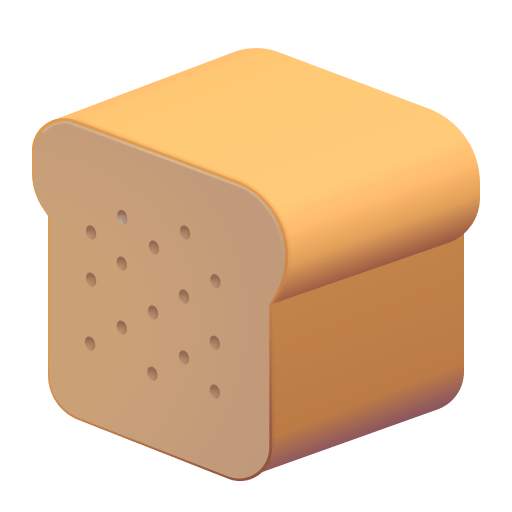 Bread-3d icon