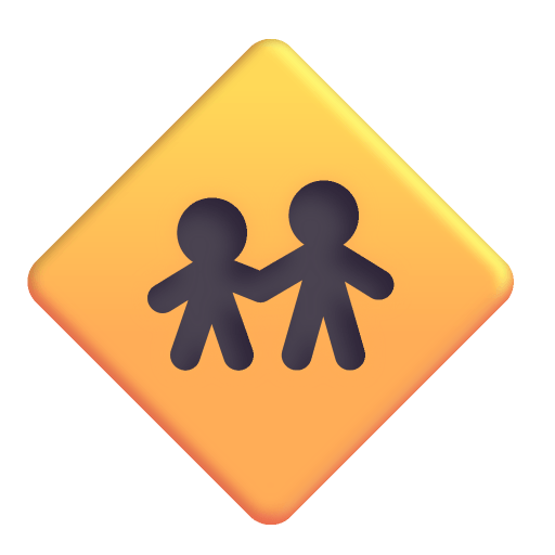 Children-Crossing-3d icon