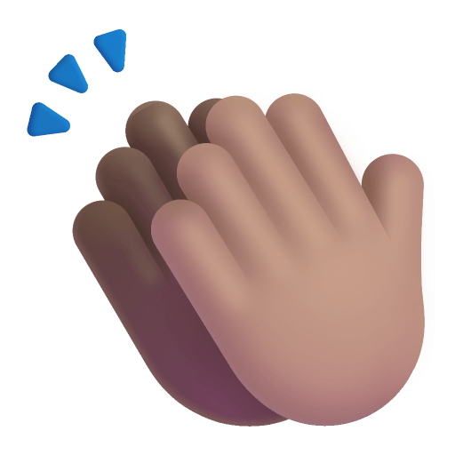 Clapping-Hands-3d-Medium icon