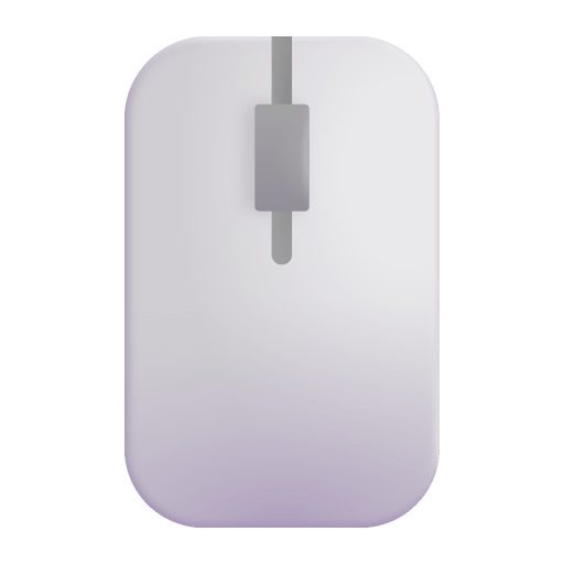 Computer Mouse 3d icon