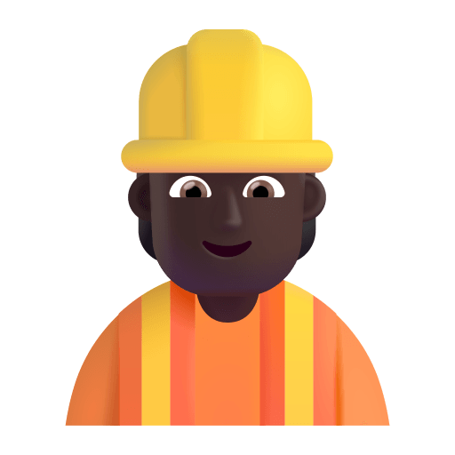 Construction-Worker-3d-Dark icon