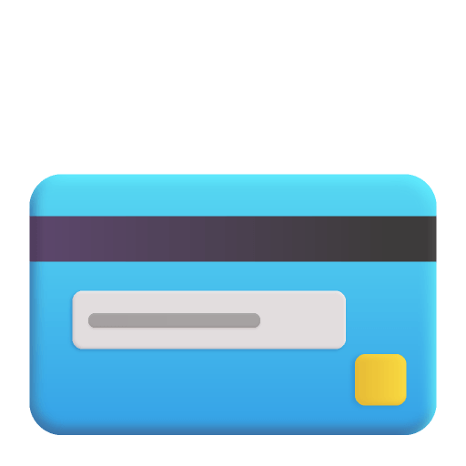 Credit-Card-3d icon