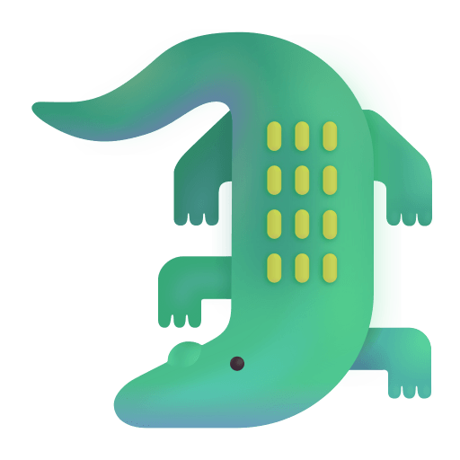 Crocodile-3d icon