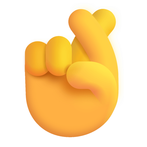 Crossed-Fingers-3d-Default icon