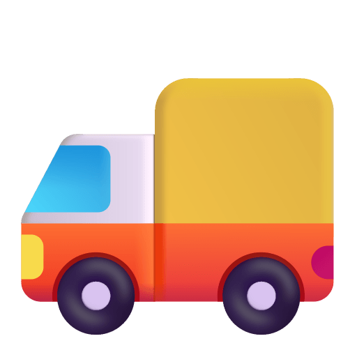 Delivery-Truck-3d icon