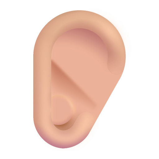 Ear-3d-Medium-Light icon