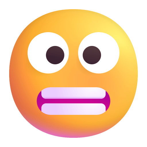 Grimacing-Face-3d icon