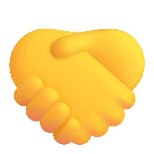 Handshake 3d Icon, FluentUI Emoji 3D Iconpack