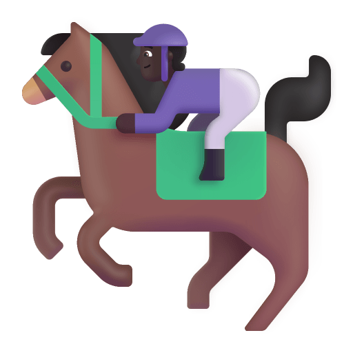 Horse-Racing-3d-Dark icon