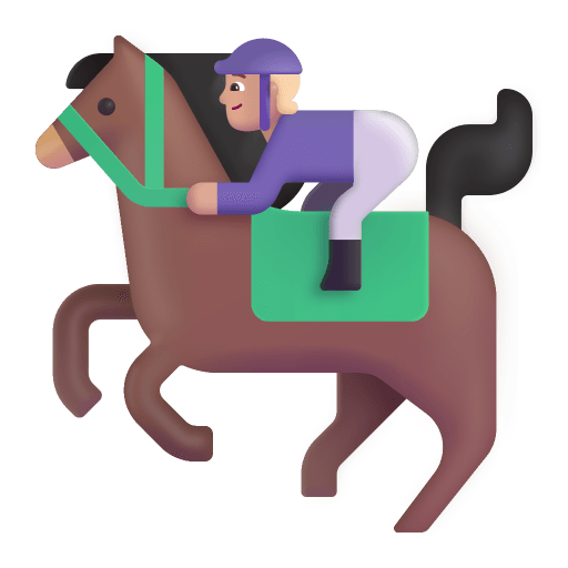 Horse-Racing-3d-Medium-Light icon