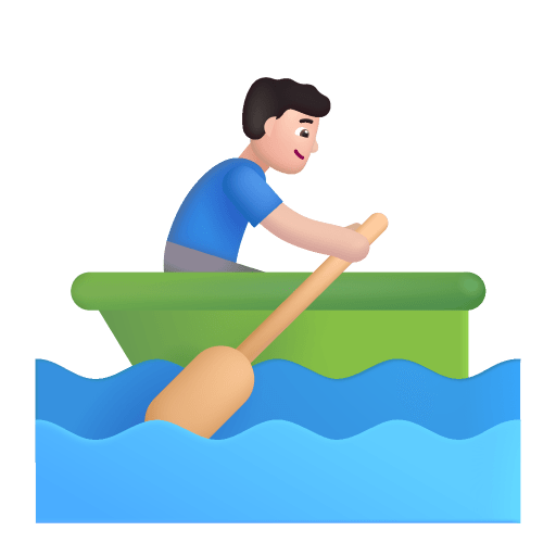 Man-Rowing-Boat-3d-Light icon