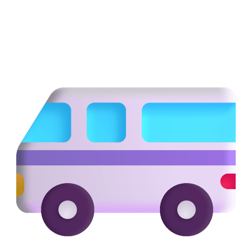Minibus-3d icon