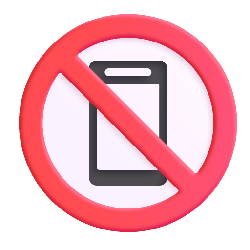 No-Mobile-Phones-3d icon