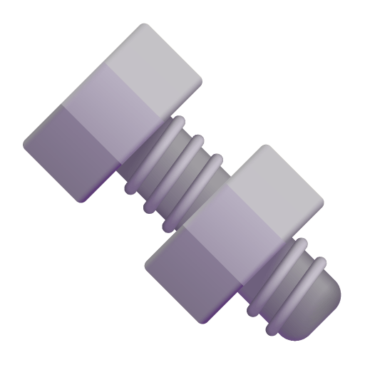 Nut-And-Bolt-3d icon