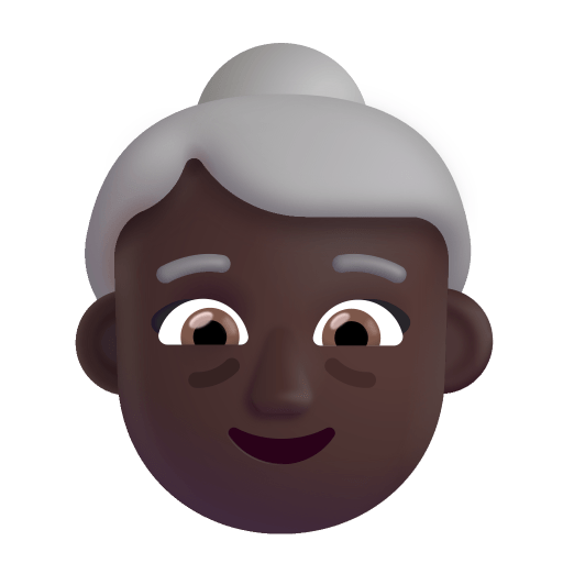 Old-Woman-3d-Dark icon