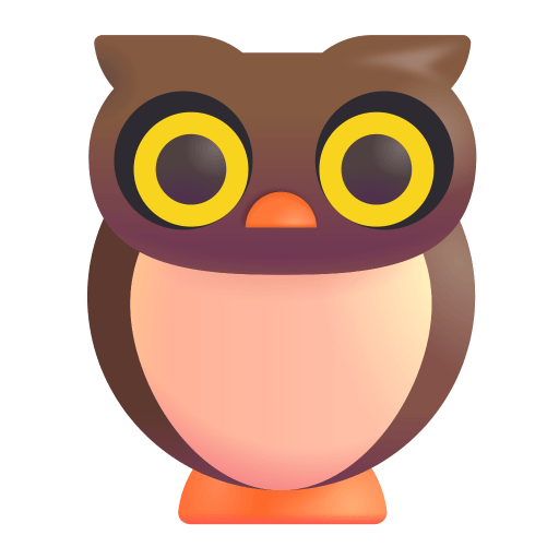 Owl-3d icon