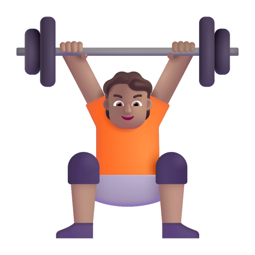 Person-Lifting-Weights-3d-Medium icon