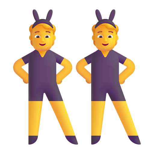 Person With Bunny Ears 3d icon