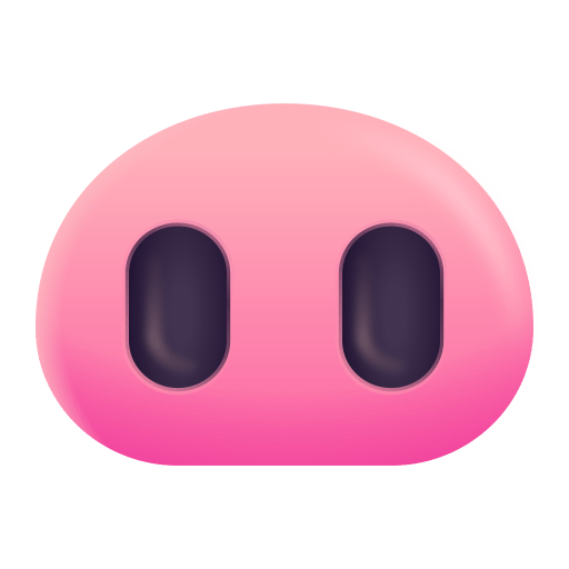 Pig-Nose-3d icon