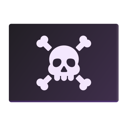Pirate-Flag-3d icon