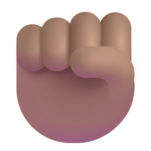 Raised-Fist-3d-Medium icon