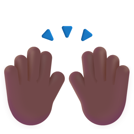Raising-Hands-3d-Medium-Dark icon
