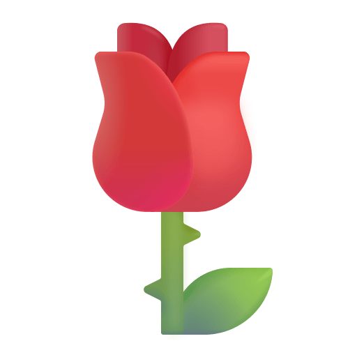Rose-3d icon