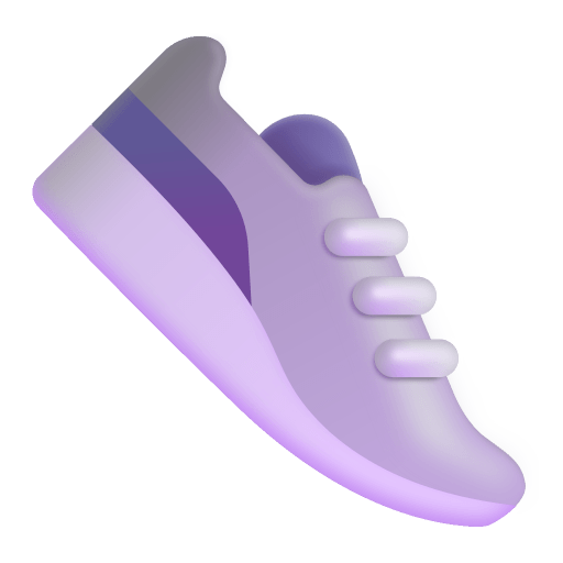 Running-Shoe-3d icon
