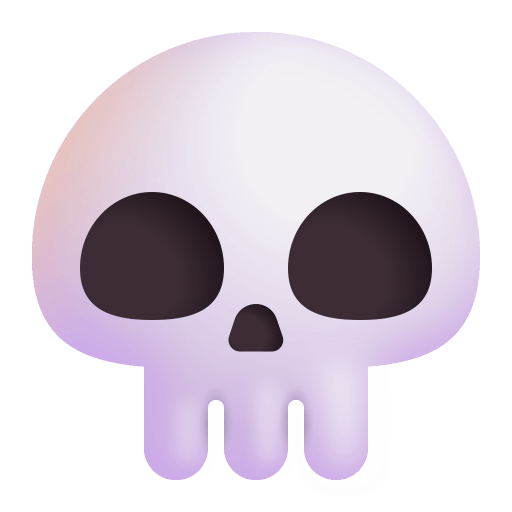 Skull-3d icon