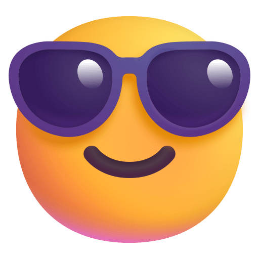 Smiling-Face-With-Sunglasses-3d icon