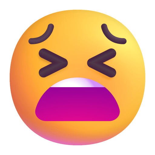 Tired-Face-3d icon