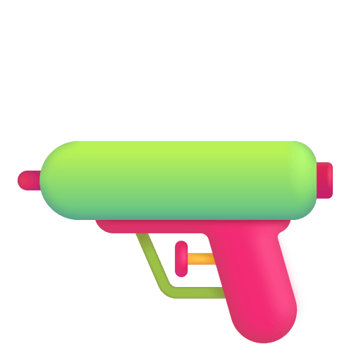 Water-Pistol-3d icon