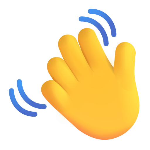 Waving-Hand-3d-Default icon