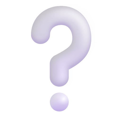 White-Question-Mark-3d icon