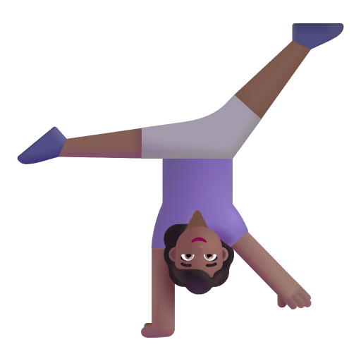 Woman-Cartwheeling-3d-Medium-Dark icon