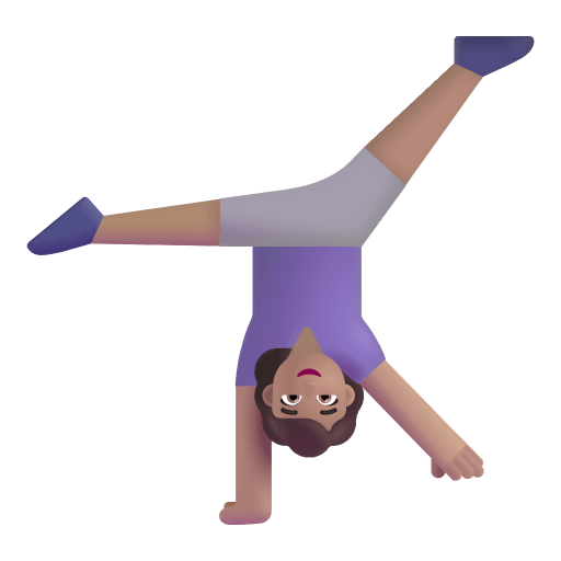 Woman-Cartwheeling-3d-Medium icon