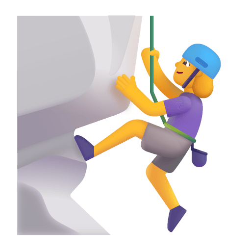 Woman-Climbing-3d-Default icon