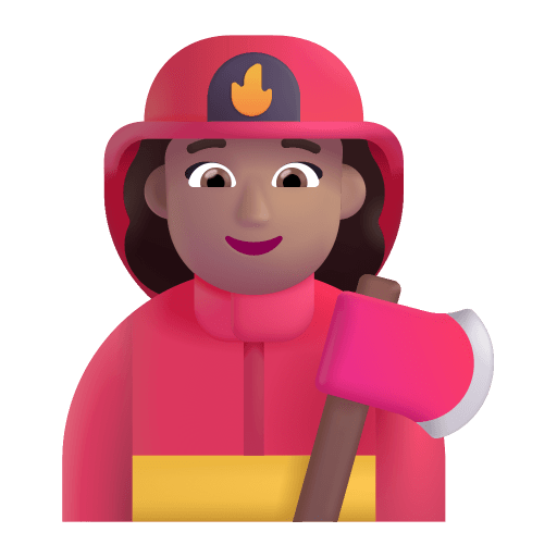 Woman-Firefighter-3d-Medium icon