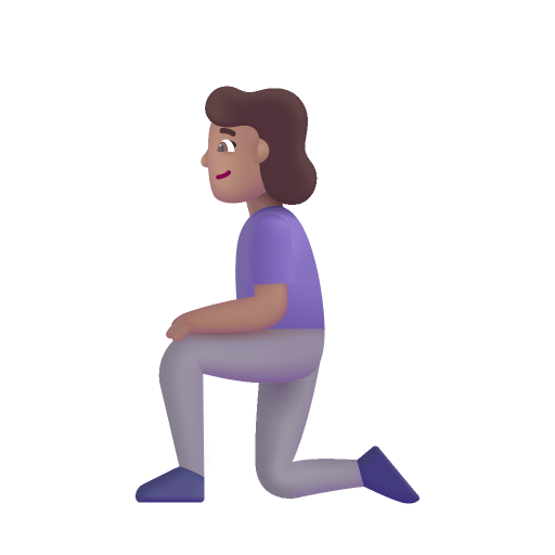 Woman-Kneeling-3d-Medium icon