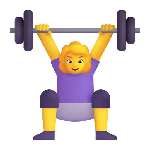 Woman-Lifting-Weights-3d-Default icon