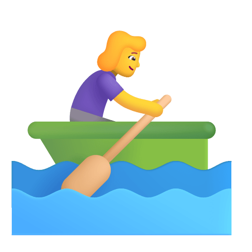 Woman-Rowing-Boat-3d-Default icon