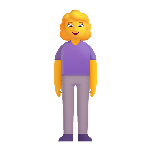 Woman-Standing-3d-Default icon