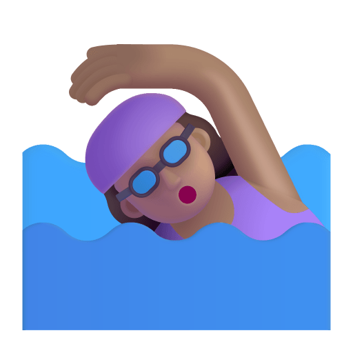 Woman-Swimming-3d-Medium icon
