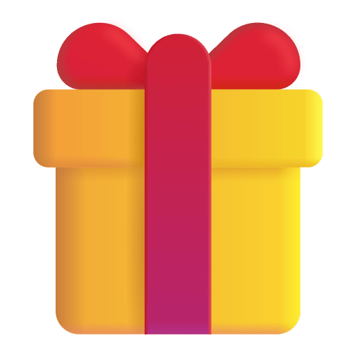 Wrapped-Gift-3d icon