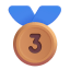 Rd Place Medal 3d icon
